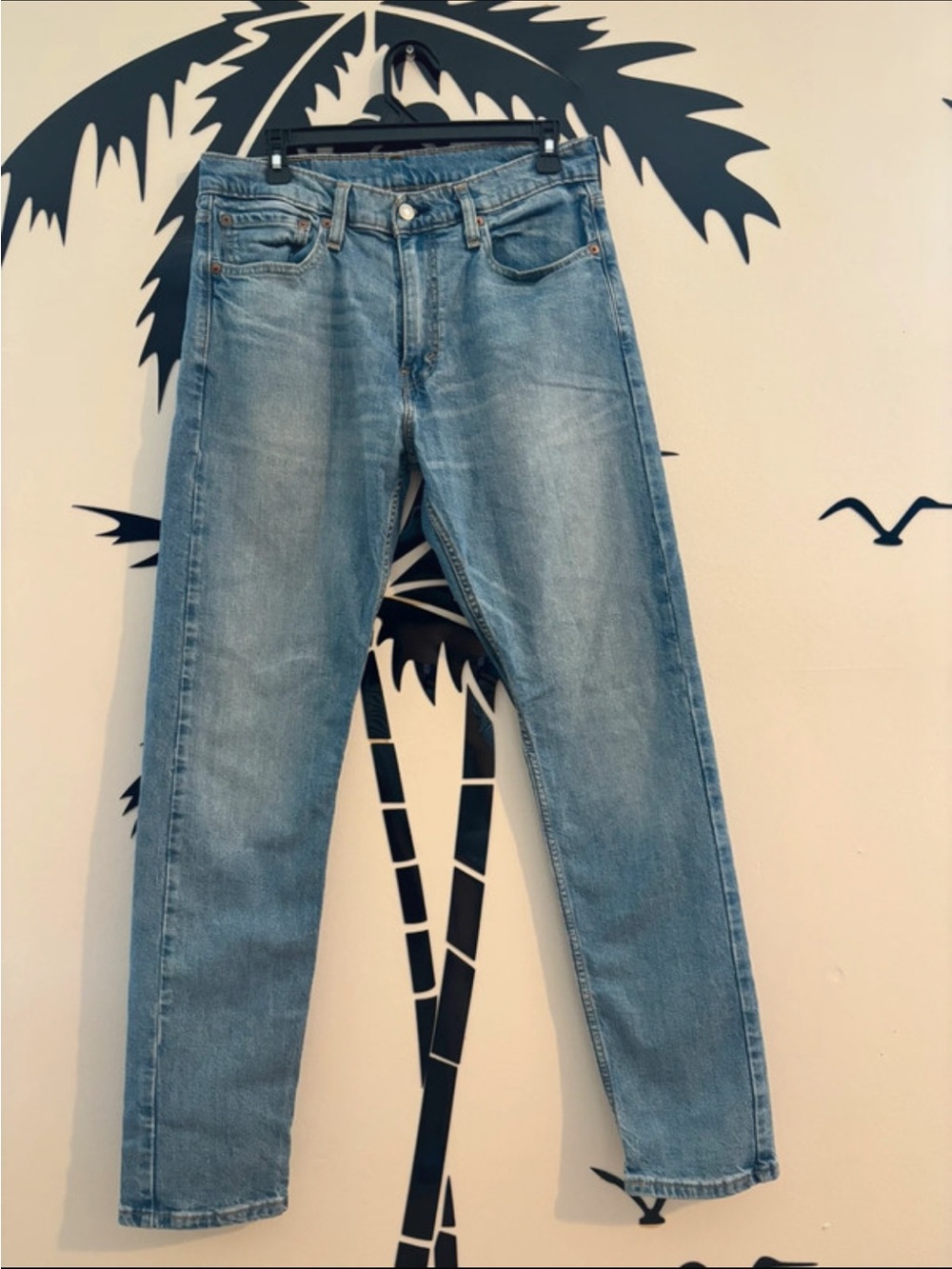 Levi's Light Blue Slim Straight Jeans